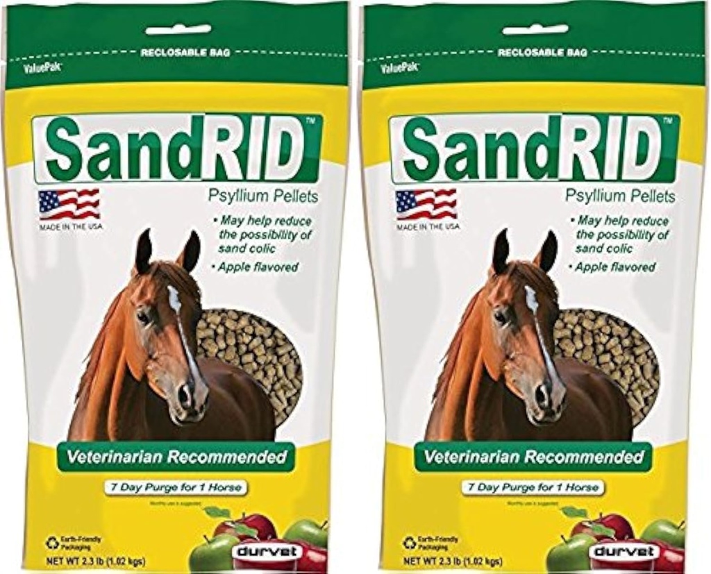 Sandrid Psyllium Pellets Pack Value Pack for Equine