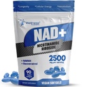 wellness LABSRX Liposomal NAD. Supliment - Third-Party Tested NAD Softgels Nicotinamidă Ribozide Resveratrol - 2500 mg Liposomal NAD Suplimente pentru femei - Longevity Support - Made in USA