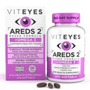 Viteyes AREDS 2 + Omega-3 Suport macular Softgels, Plus Triple Putere Omega-3 (650 mg EPA, 350 mg DHA) pentru Heart Health & Eye Health, Vitamine Eye, Vision Supplement, 270 Softgels