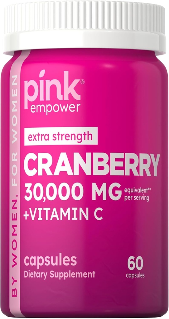 PINK Pastile de cranberry pentru femei 