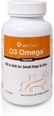 VetOne O3 Omega Gel moale pentru pisici si caini mici - Suport esential acid gras - Skin & Coat Supliment - 60 capsule