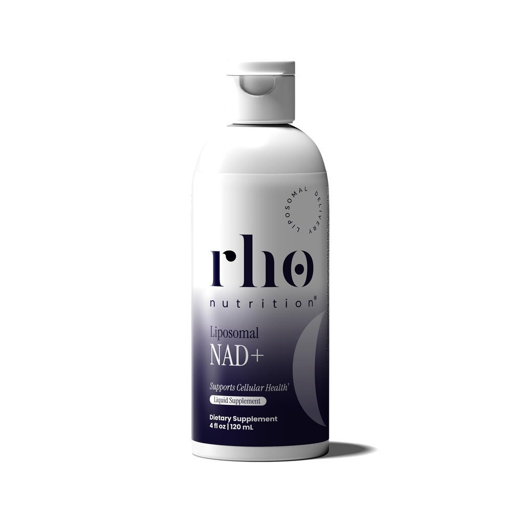 Rho Nutritie Liposomal NAD+  Ajuta la sustinerea sanatatii celulare normale, imbatranirea sanatoasa, metabolismul energetic si vitalitatea generala