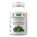 ANDREW LESSMAN Maximum L+Z with Astaxanthin 240 Softgels - 12mg Lutein, 6mg Zeaxantină, 4mg Astaxantină. Nutrienți cheie pentru a sprijini ochi și sănătatea creierului, și să promoveze viziune sănătoasă.