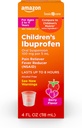 Îngrijire de bază pentru copii Ibuprofen suspensie orală 100 mg, Berry, 4 fl oz (Pachet de 1)