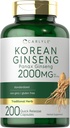 Carlyle Korean Ginseng Extract capsule 2000 mg 