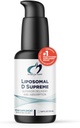 Proiecte pentru sănătate Liposomal D Supreme Vitamina D lichid - 2500 UI vitamina D3 + vitamina K (K1 + K2) - lipozomi pentru absorbţie superioară - Supliment non-GMO (100 serviri / 1.7oz)