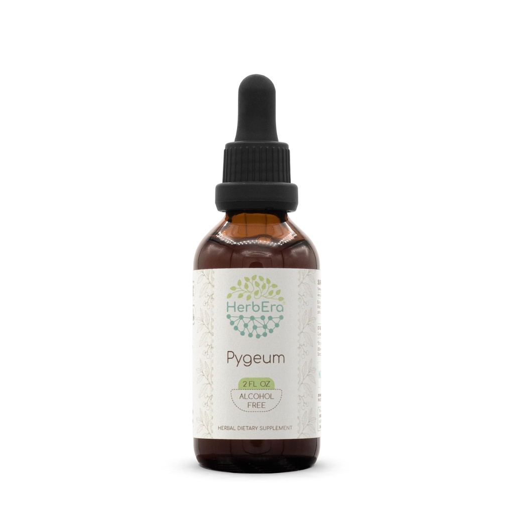 Pygeum B60 Extract de plante aromatice fără alcool Tinctură, Pygeum supraconcentrat (Pygeum Africanum) (2 fl oz)