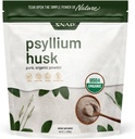 Snap Suplimente Psyllium Husk USDA Pulbere organică, Suport Sanatos Gut, Curatare Sistem Digestiv, SIDA Digestive Health, Non-GMO, Pure Organic Powder, 2LB