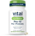 Hiperbiotice Nutrienti vitali Pro-15 Prebiotice si Probiotice pentru femei si barbati 