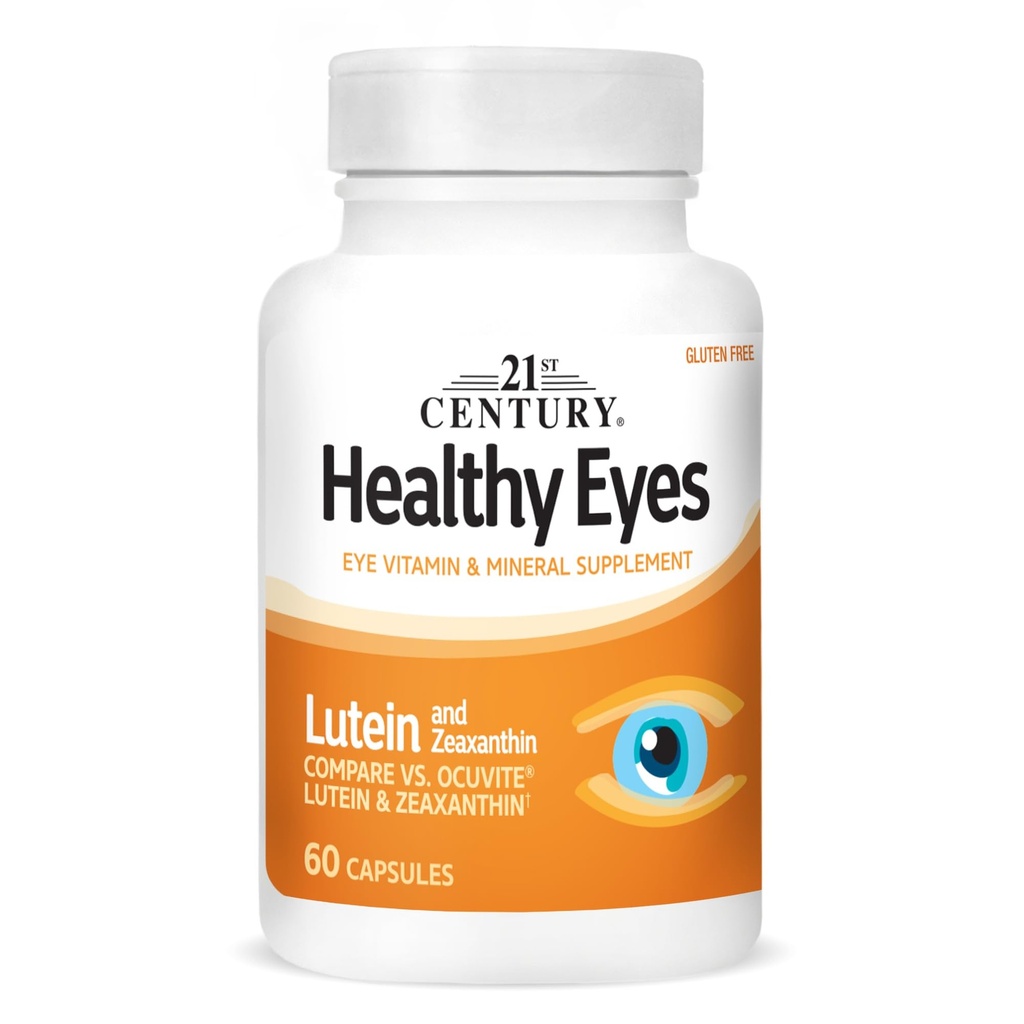 21st Century Healthy Eyes Lutein şi Zeaxanthin Capsule, 60 Conte (27454)
