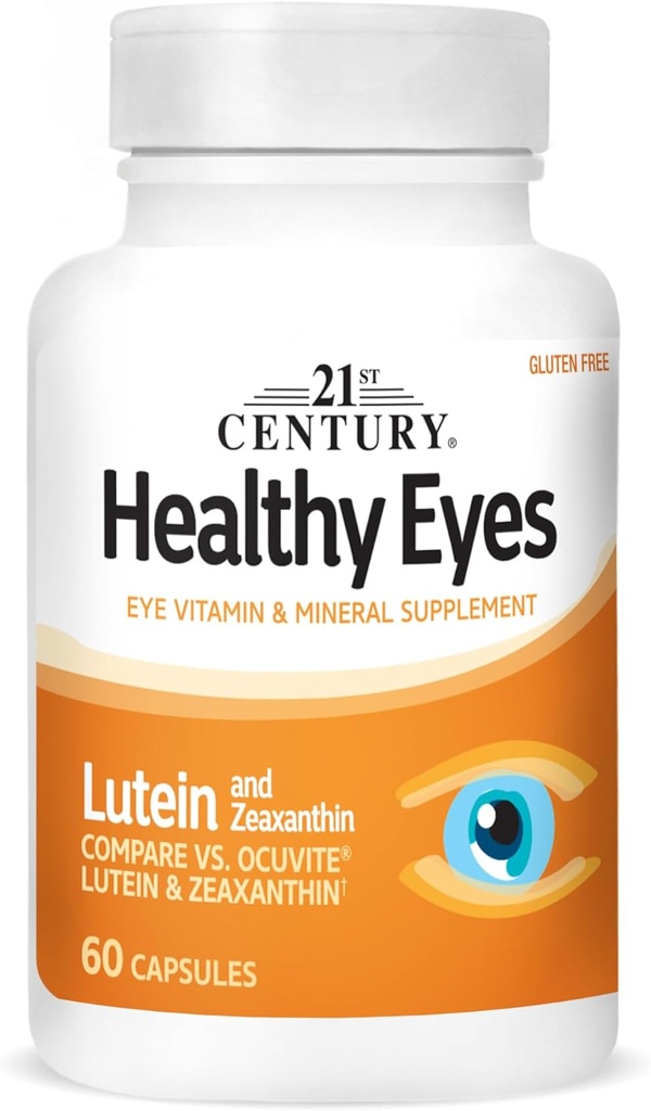 21st Century Healthy Eyes Lutein şi Zeaxanthin Capsule, 60 Conte (27454)