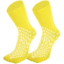 HCS Non-Slip Hospital Socks with Grips for Women & Men (6 Perechi) - 360 All-Around Tread Non-Slip Sock, Vârstnici/Seniori - Spital Grip Socks, Femei, Bărbați - Cădere Slippers pentru pacienți (Yellow, Regular)
