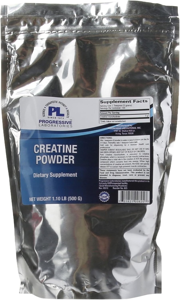 Labs progressive Creatine Powder Supliment, 1,1 Pound