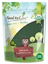 Alimente pentru a trăi organic Chlorella Powder, 2 Lire de 