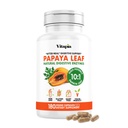 Capsule Enzime de fructe Papaya pentru digestia, ajutor de balonare, suport imunitar pentru bărbaţi şi femei - 1500 mg Organic Papaya pulbere Per Servire - 180 Capsule Veggie - non-GMO, Gluten-Free, Vegan-Friendly