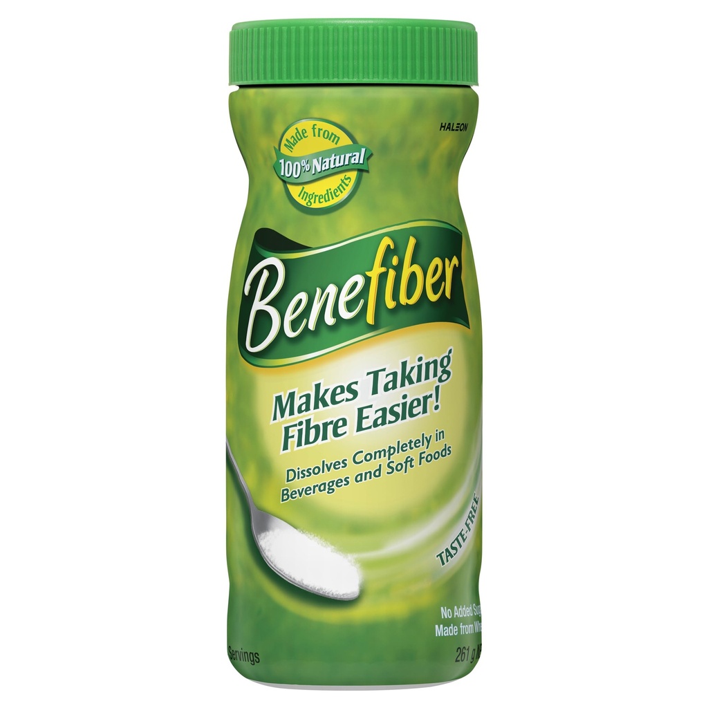 Benefiber Gust-Free, zahăr-Free Fiber supliment pulbere pentru Digestive Health 74 Servings 261g