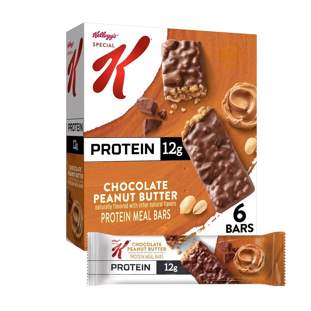 Kel Spc K 6pk Meal Bar Ch Dimensiune 9,5z Kel Spc K 6pk Masă Bar de ciocolată Peanutbutter