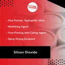 Silicon Dioxid de pulbere - vrac 25 lb - Sipernat 22S de grad farmaceutic silicat precipitat - Agent de flux de umiditate-absorbție anticaucidere - Excipient de uscare prin pulverizare
