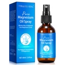 Spray de magneziu, Spray de ulei de magneziu pur pentru picioare, Ingredient natural în sticla de sticla, Ușor de absorbit și de a folosi 1Pachet