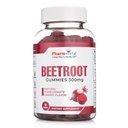 Bumbac Gummies 300mg - pentru suport de circulatie sanatoasa * - Aroma naturala mixta de fructe Non-GMO Vegan-Beet Chews- 90 Count