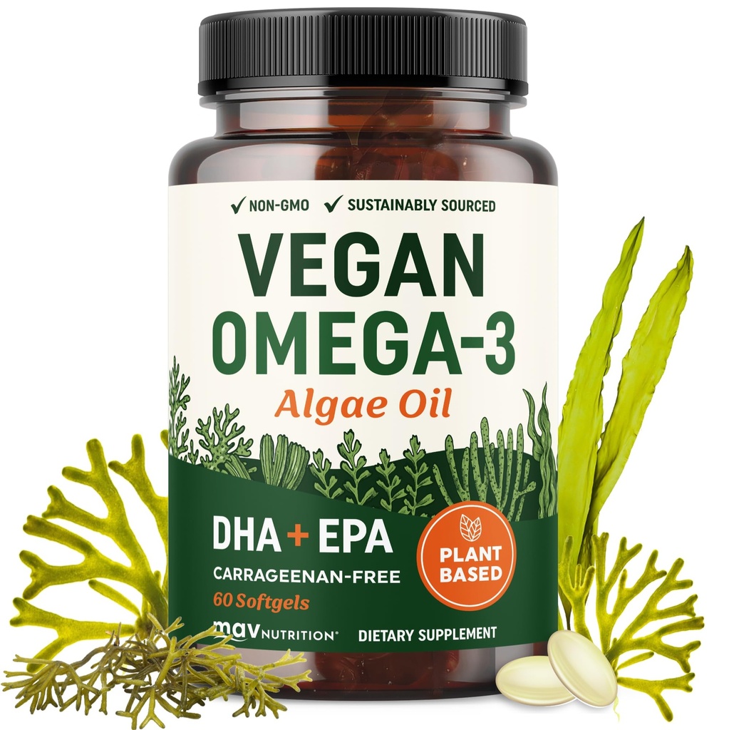 Vegan Omega 3 Algae Ulei de plante pe bază de DHA EPA 