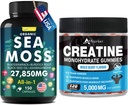 Sea Moss & Creatine Monohidrat Gummies Bundle 270 Count 