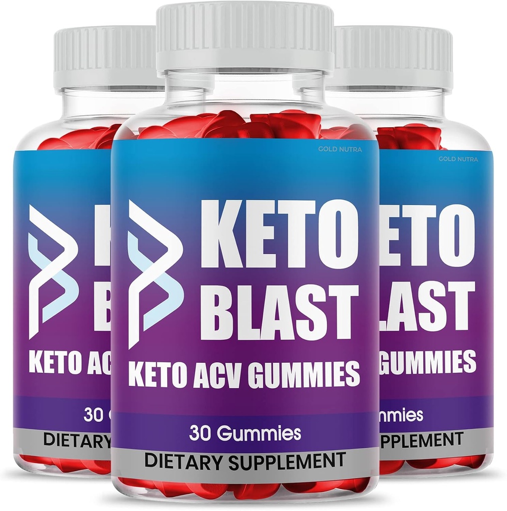 (3 Pack) Keto Blast Gummies, Putere maximă, Original Keto Blast Gummy, Formula avansată, 3 Luna de aprovizionare