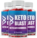 (3 Pack) Keto Blast Gummies, Putere maximă, Original Keto Blast Gummy, Formula avansată, 3 Luna de aprovizionare