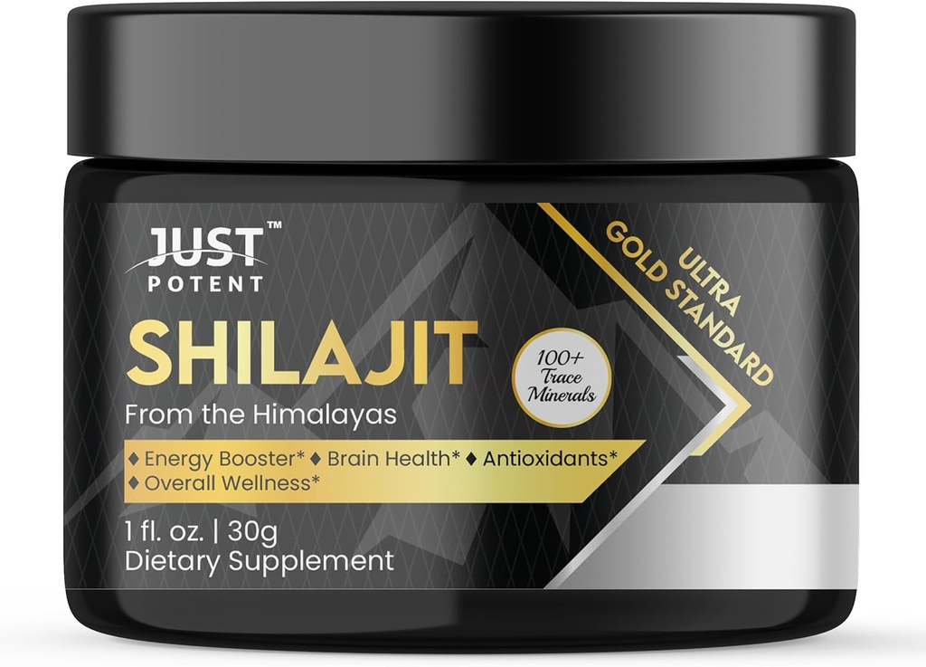 Doar Pottent Ultra Gold Standard Shilaj Resin Supliment - 100 + Trace Minerale 