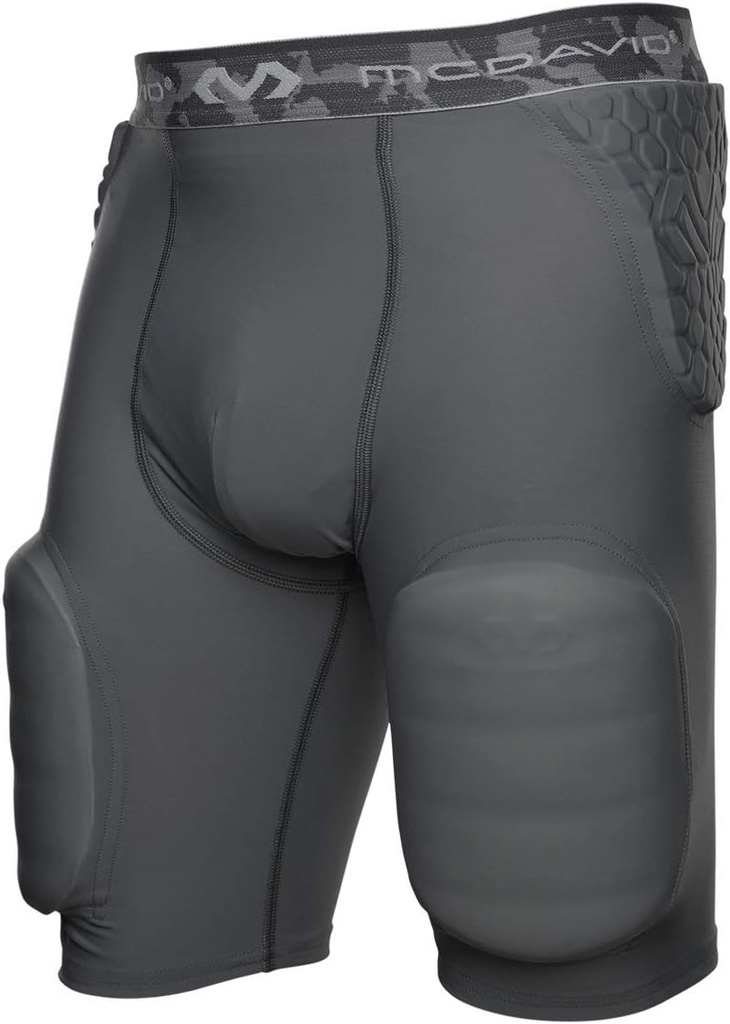 McDavid Hex Rival 5 Pantaloni de fotbal căptuşit, pantaloni de fotbal căptuşite integrat, adult