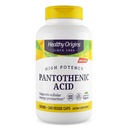 Origini sănătoase Premium Vitamina B5 Acid pantotenic 500 mg Capsule Vegan, Putere mare, Boost de energie și suport metabolic, Oboseală și oboseală, Supliment acnee pentru îngrijirea pielii, alb, 240 Conte