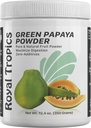 Royal Tropics Green Papaya Powder. Enzime pentru suport digestiv.