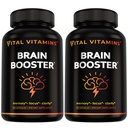 Vital Vitamine Suplimente Creier pentru Memorie si Focus (2-Pack)