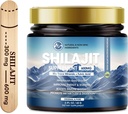 M inch 600mg Shilaj Pure Siberia Organic Shilajit Resin - Shilajit Resin pentru bărbați și femei cu potențial ridicat pentru energie, Putere & Imunitate
