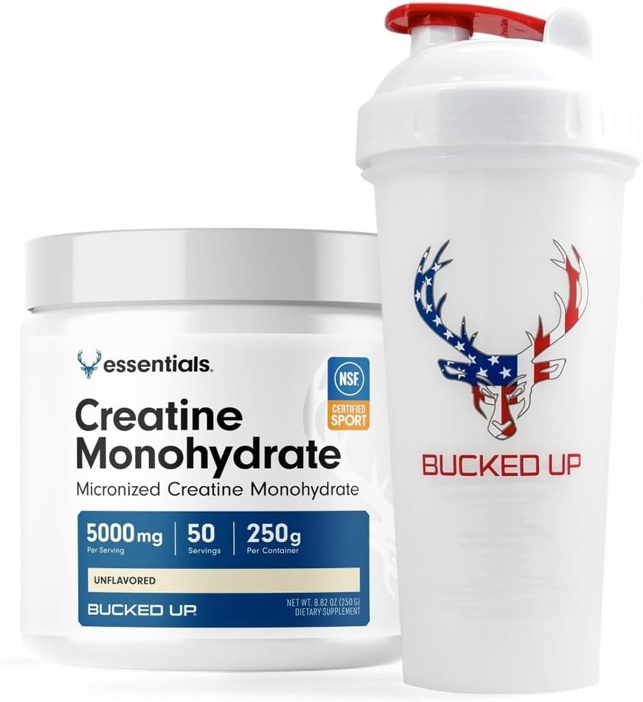 Creatina Bucked up Creatin & Shaker Bundle 