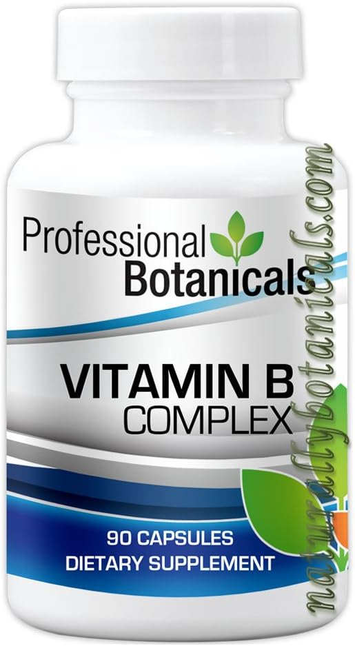 Complex botanic profesional de vitamina B - 90 capsule vegetariene
