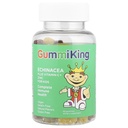 Gummi King Echinacea Plus Vitamina-C Supliment de zinc, căpșuni/Lemon/Orange/Grape/Cherry/Grapefruit, 60 Conte