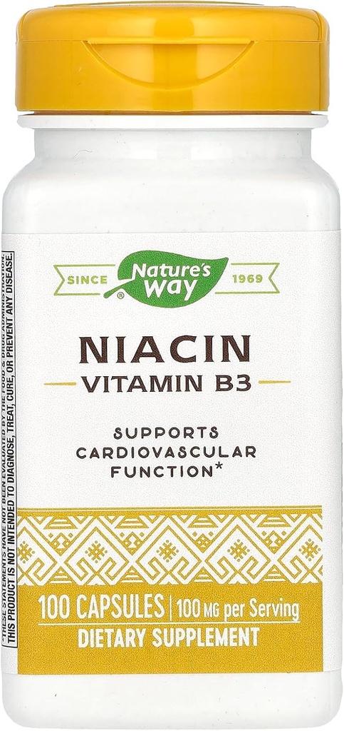 Calea naturii Niacin 100mg, 100 Conte