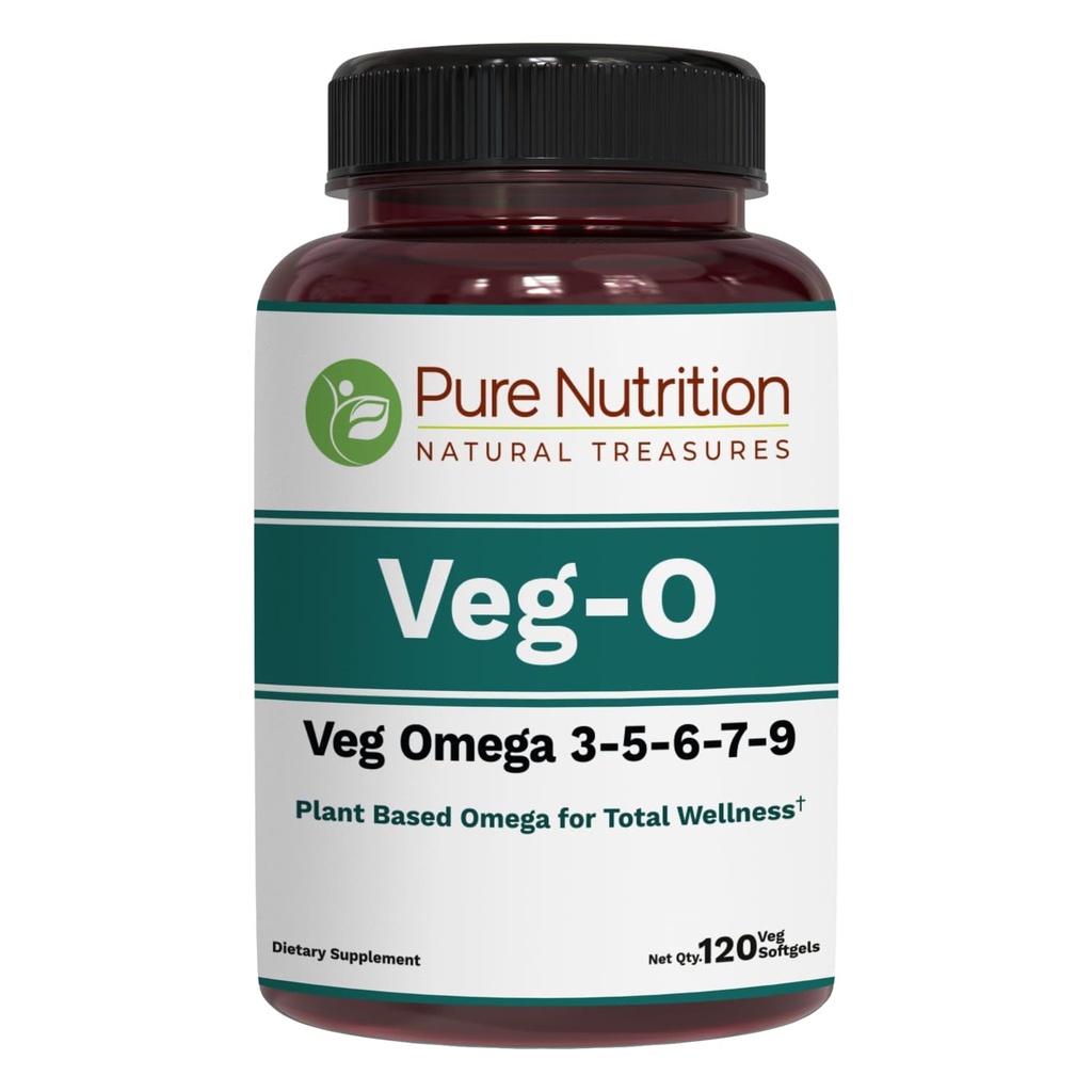Nutriţie pură Vegan Omega 3-5-6-7-9 