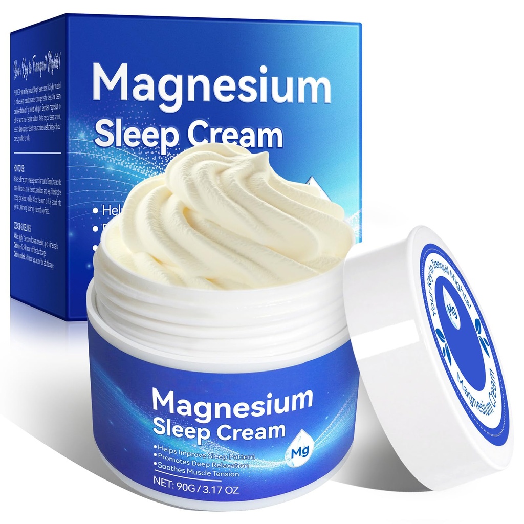 Ulei de magneziu pentru picioare, crema de magneziu Topical, de înaltă concentrație autentic Zechstein