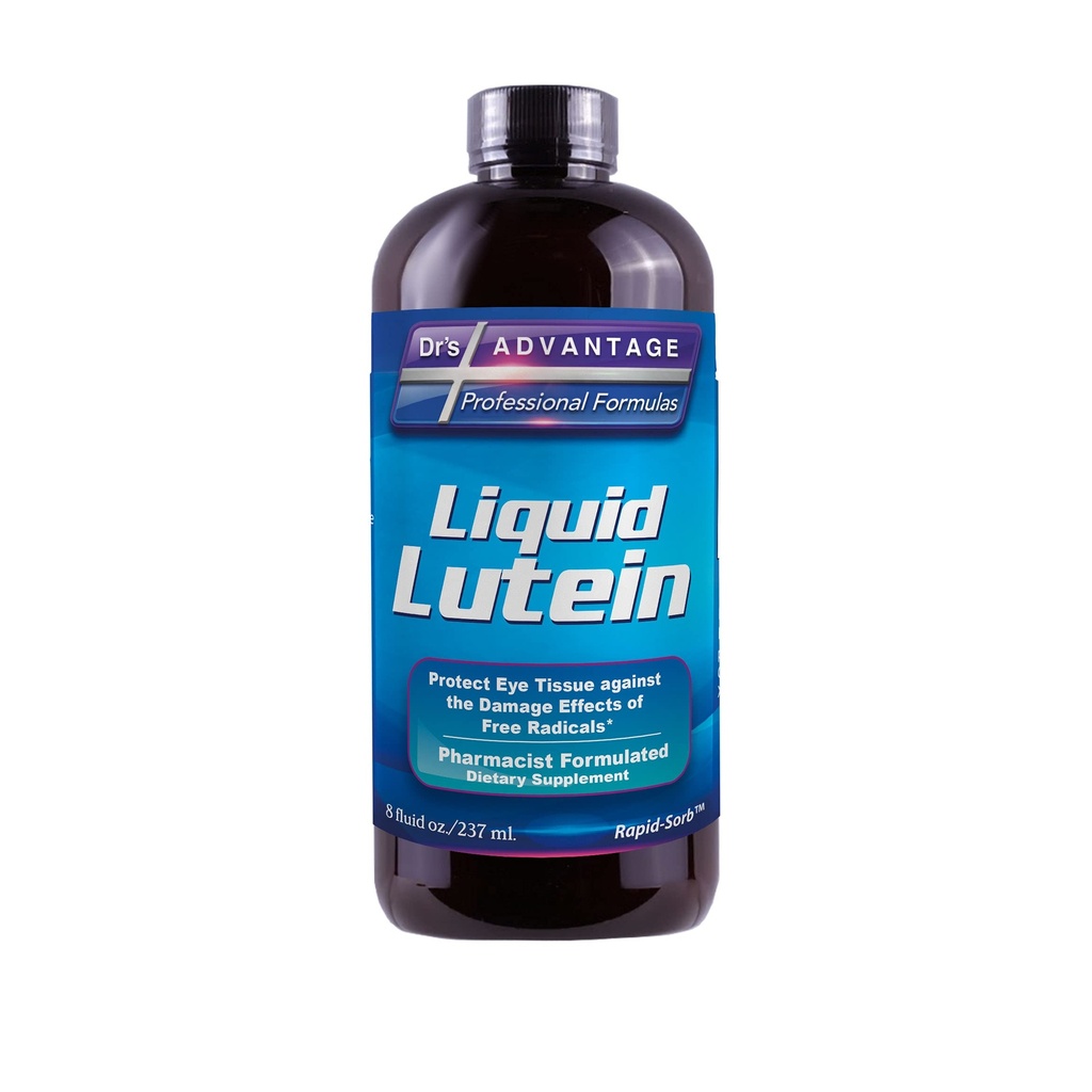 Suplimentul Lutein lichid 8 FLOZ