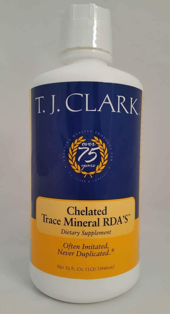 Trace Mineral RDA's- 32oz lichid