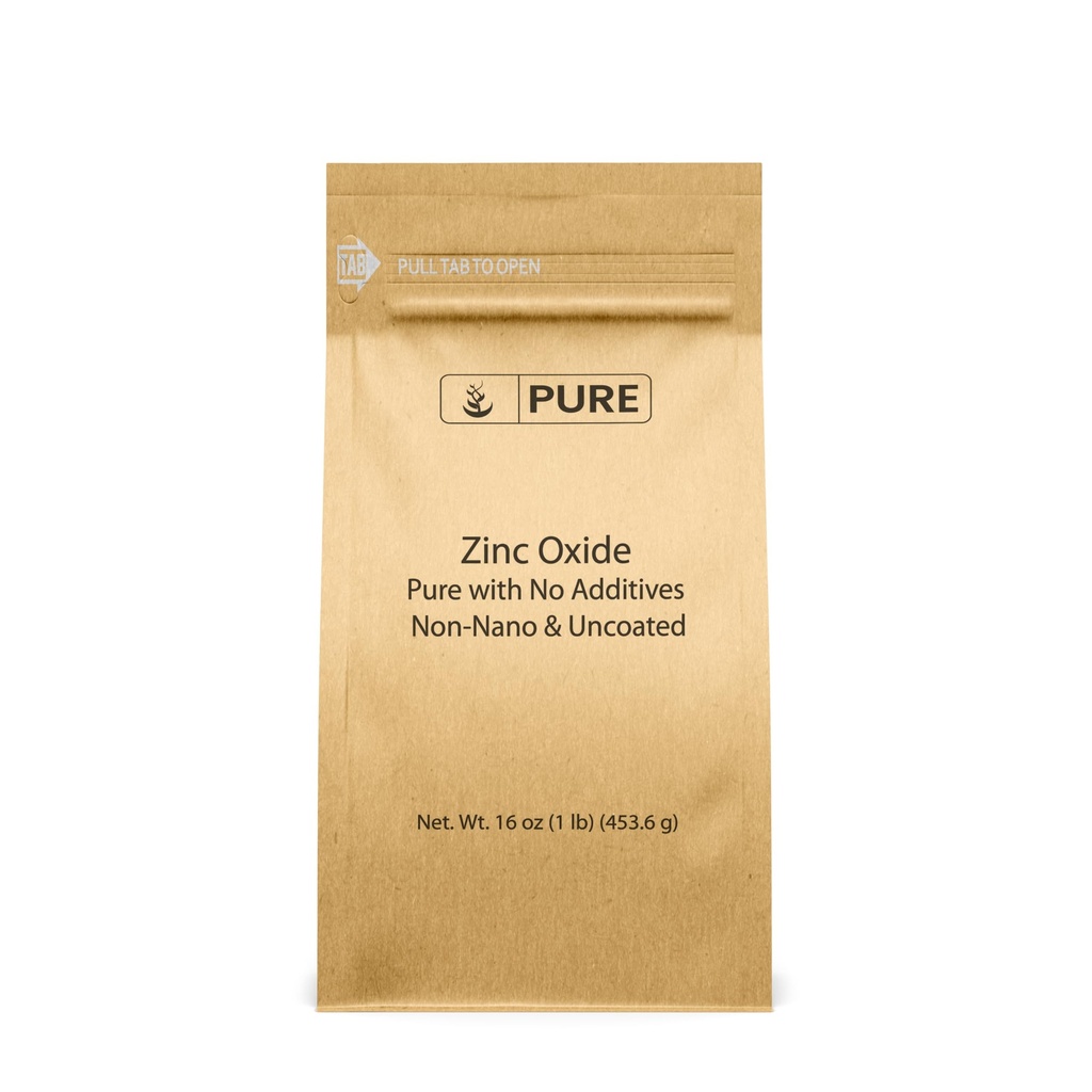 Ingrediente originale pure Oxid de zinc, Eco-Friendly Package, Non-Nano (1 liră)