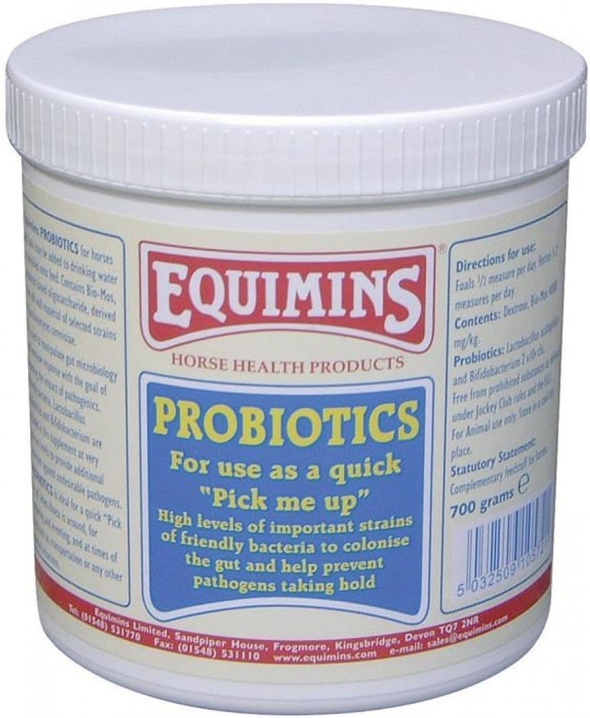 Suplimentul la cai Probiotice 700G Tub