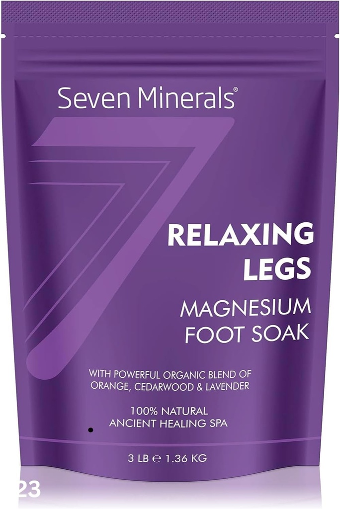 Șapte Minerale Relaxare Picioare Magneziu Clorura Flakes 3lb 