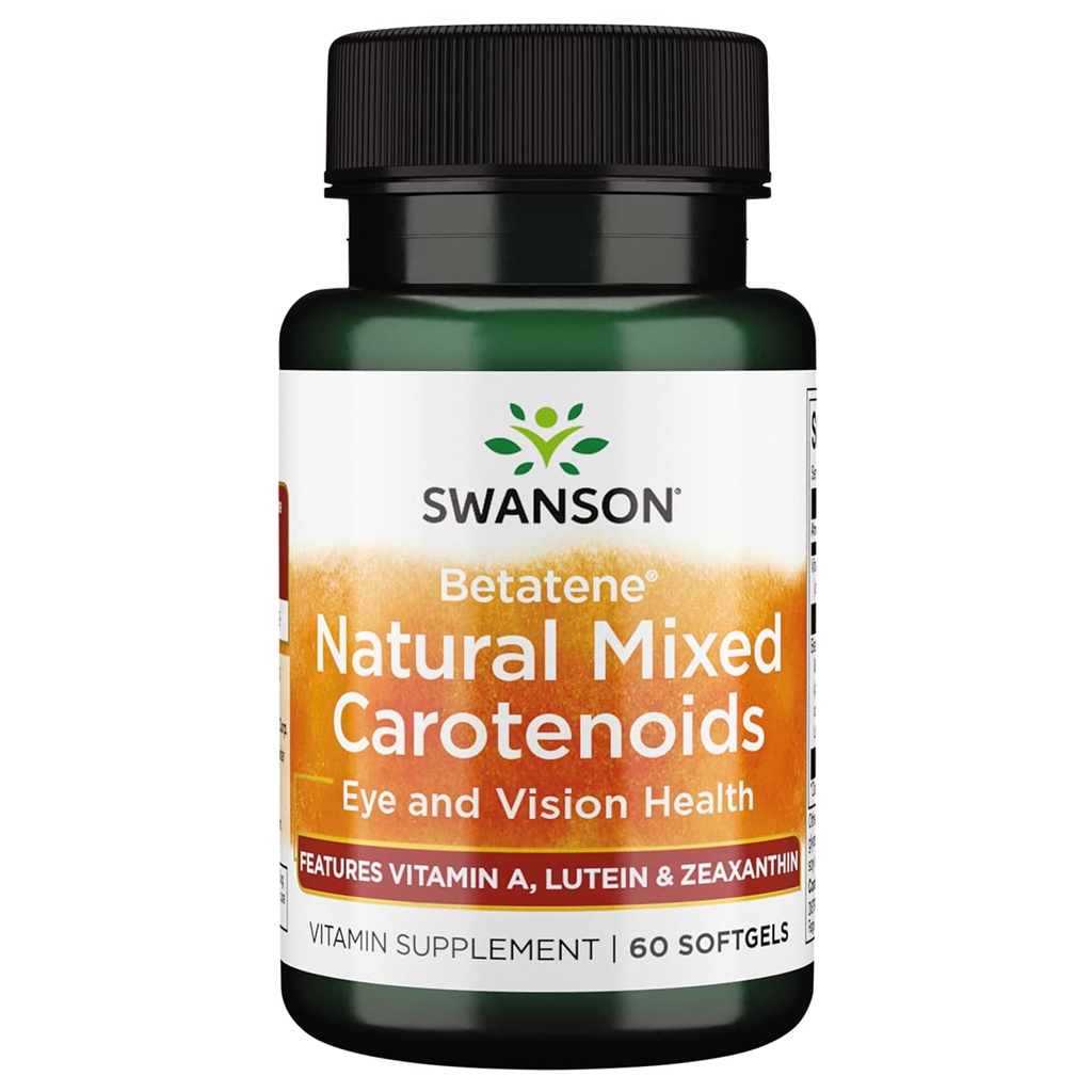 Swanson Ult Betatene NAT Mix CAROTENOID 60SG