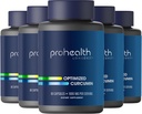 ProHealth Turmeric Curcumin Supliment: 285 Times More Biodisponibil - Dezvoltat de neuroscientiști. 1000 mg Extract concentrat Longvida Curcumin Per Serving (60 X 500 mg capsule per flacon) (6 ambalaj)