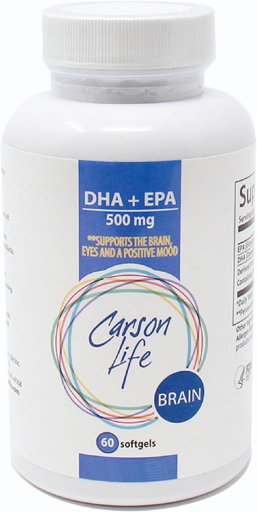 Carson Life DHA EPA Omega 3 Supliment 