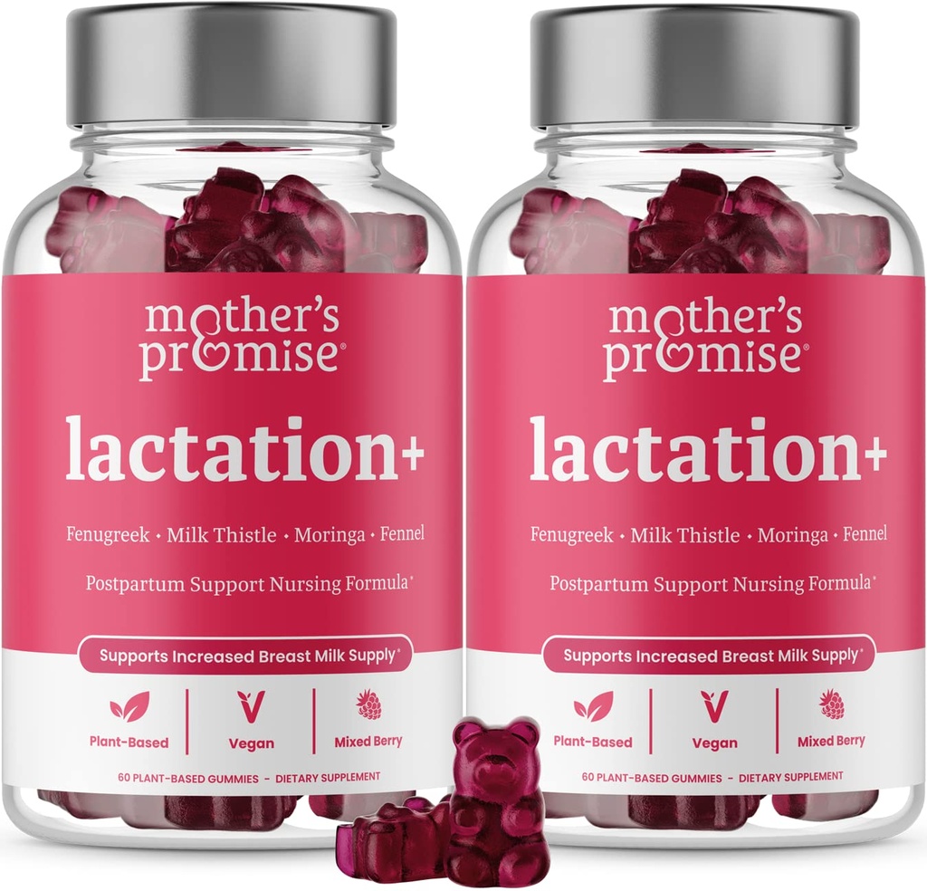 Mama lui promisiune de alăptare Supliment Gummies pentru producţia de lapte matern creştere 