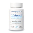 Biotics Research CoQZyme 30 Milligram de coenzimă emulsionată Q10 CoQ10, Provizii Superoxid dismutază şi catalază, Doi antioxidanţi importanţi 60 Tabs